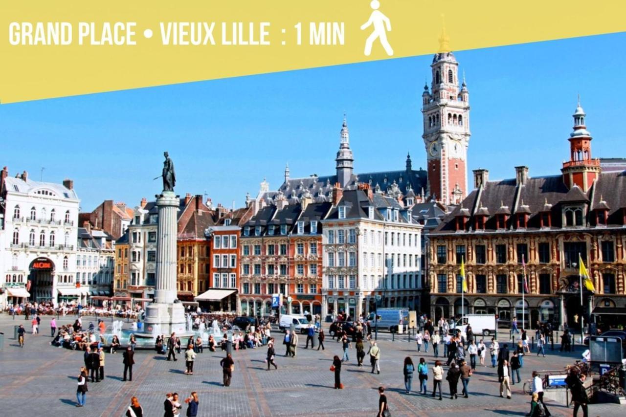 Lille Centre - Nice Cozy And Functional Studio المظهر الخارجي الصورة